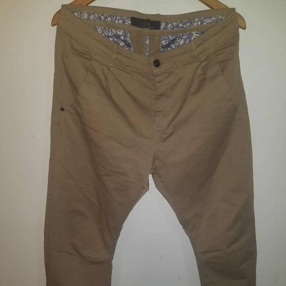 Khaki Zara Chino